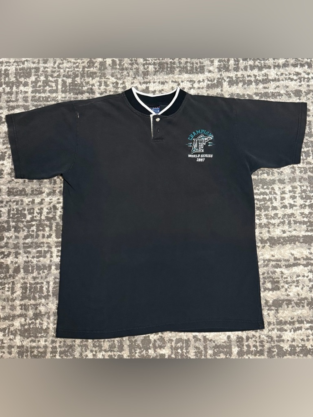 Men’s Vintage Florida Marlins 1997 World Series Champions T-Shirt, Size - M